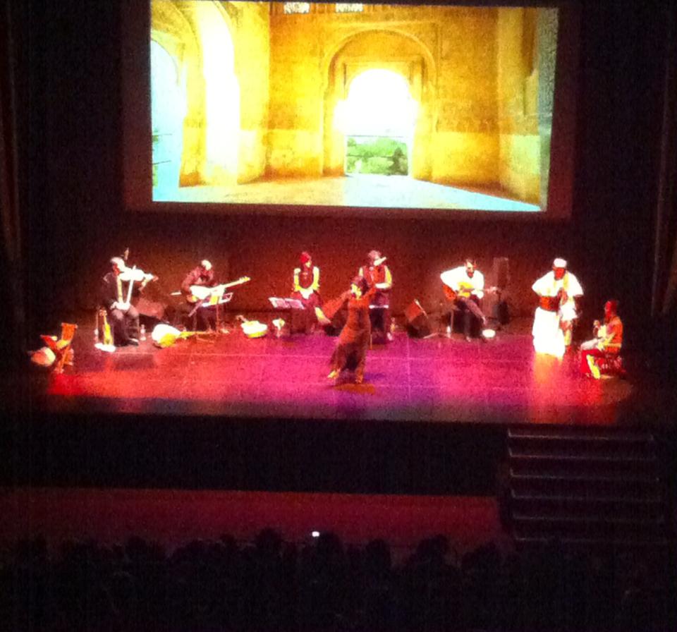 Concierto luces de antigua luz